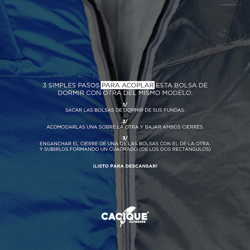 Bolsa De Dormir Race 100 X2 -5°C