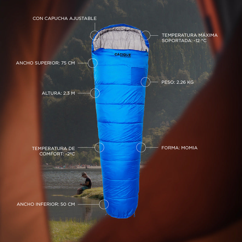 Bolsa De Dormir Artica 400 X2 -12°C