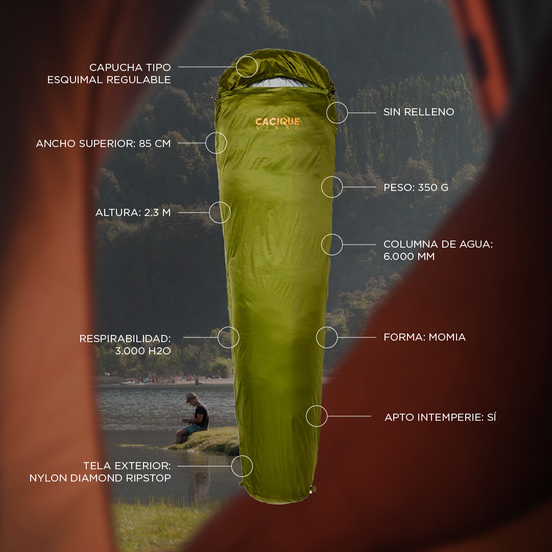 Funda Vivac Sarcófago