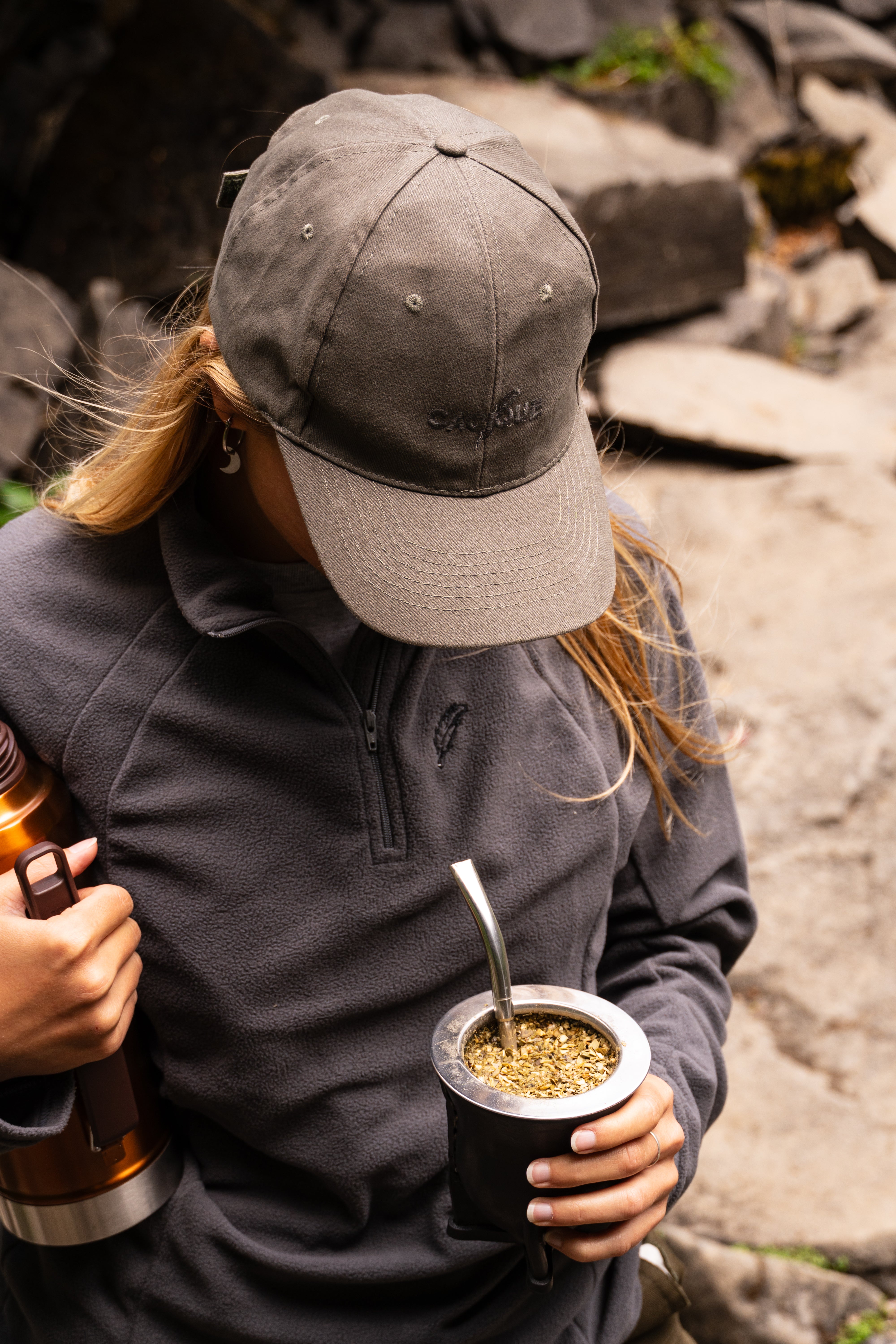 Gorra Huemul Logo Cacique